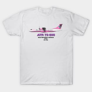 Avions de Transport Régional 72-600 - Azul Brazilian Airlines "Pink" T-Shirt